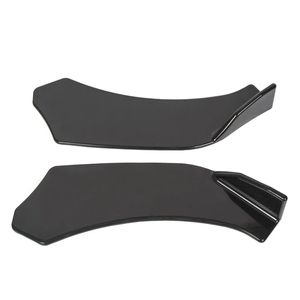 Pour voiture universelle <span class=keywords><strong>BMW</strong></span>, spoiler avant <span class=keywords><strong>noir</strong></span>, kit carrosserie, diffuseur - Product Image 4