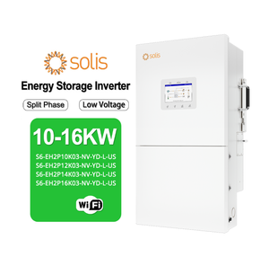 Inversores Solares Híbridos <span class=keywords><strong>Solis</strong></span> de Fase Dividida de 8/10/12/16KW 110V 240V para Almacenamiento de Energía Solar Residencial - Product Image 1