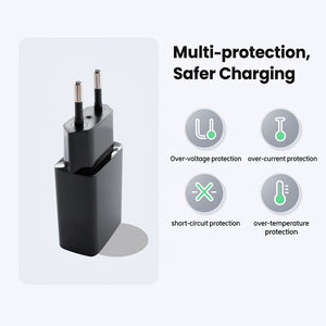 อะแดปเตอร์แปลงไฟแบบพกพา USB 5W AC เป็น DC  5V 1A ชาร์จเร็ว  สำหรับโทรศัพท์มือถือ  ช่องเสียบ USB-A และ Type-C - Product Image 4