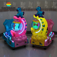 Ventes chaudes : Manège pour enfants à pièces, en forme de lune, avec console de jeu pour faire des bulles, manège pour enfants