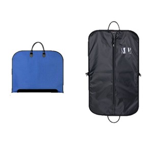 Personalized Logo Custom Garment <b>Bags</b> Anti-wear Oxford with Leather Cover <b>Suit</b> <b>Bag</b> Wedding Dress Cover - Product Image 1