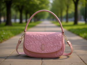 Borsa Sottospalla Semicircolare in Microfibra con Chiusura in Pelle Sintetica, Stile Minimalista Normcore per Tutte le Stagioni - Product Image 2