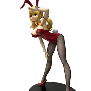 38cm DX versione della fata coda Lucy coniglietto anime modello action figure