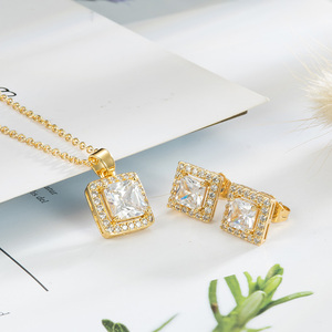 Conjuntos de collares de estilo Vintage de alta calidad para mujer, joyería de circón de buena calidad para exportación al por mayor - Product Image 4