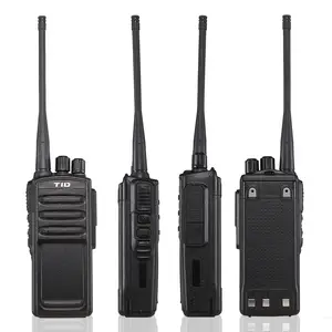 TID TD-666 Handheld VHF UHF Dois Sentidos Rádio Sistema De Comunicação Analógico Telsiz Walkie Talkie Transceiver