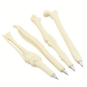 Stylo bille promotionnel créatif en plastique, design fantaisie en forme d'os médical - Product Image 2