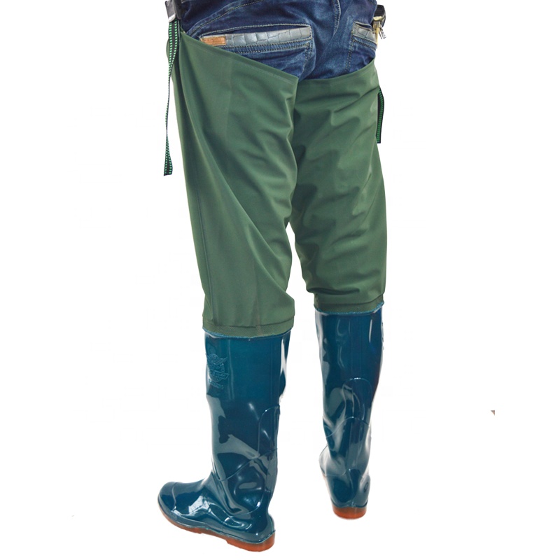 Водонепроницаемые сапоги из натурального каучука, сапоги для рыбалки для фермеров, резиновые сапоги из ПВХ