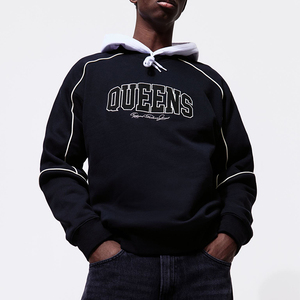 Sudadera de cuello redondo personalizada lisa al por mayor Jersey de algodón 100% sudadera de gran tamaño sudadera de lana en blanco unisex para hombre - Product Image 2