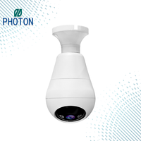 PTZ-T2R de caméra intelligente d'intérieur de type ampoule