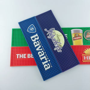 Personalized Custom High Quality Personalized Logo Pvc bar <b>Mat</b> Custom logo - Product Image 3