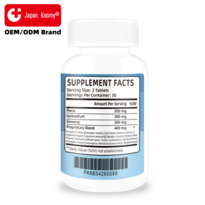 ผู้ผลิตอาหารเสริมเพิ่มพลังสำหรับผู้ชายแบบขายส่ง ยาเพิ่มพลังชาย มาคา อีพิมีเดียม 60 เม็ด - Product Image 5