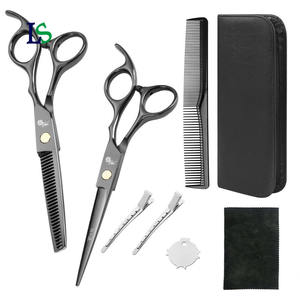 Kéo cắt tóc chuyên nghiệp cao cấp bằng thép không gỉ, kéo tạo kiểu thẳng, thân thiện với môi trường, sắc bén, dùng cho thợ cắt tóc và làm đẹp - Product Image 1