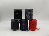 HOPESTAR P1 Altavoz Inalámbrico Portátil para Exteriores con Bluetooth, 10W, IPX7 Impermeable, Doble Diafragma, TWS, TF, USB, AUX, FM y Soporte