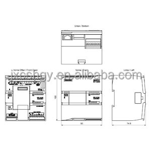 6ES7212-1BE40-0XB0 SIMATIC S7-1200 CPU 1212C AC/DC/รีเลย์ 8DI/6DO/2AI ยี่ห้อใหม่ PLC ของแท้ 6es7212-1be40-0xb0 - Product Image 2