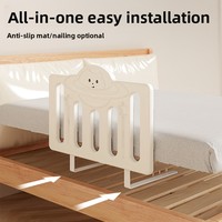 Barandilla de Seguridad para Cama Infantil de Material HDPE, Ecológica, para la Seguridad del Sueño del Bebé
