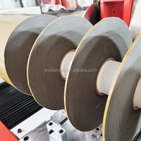 Machine automatique de rembobinage de ruban adhésif pour la fabrication de petits et grands rouleaux en BOPP/Kraft/foam, haute précision, contrôlée par PLC, design compact