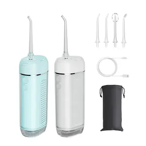 High Pressure Factory Supply Cordless Oral Irrigator With 7 Nozzles Ipx7 Rechargeable Water Flosser Oral Irrigator Teeth Cleaner