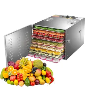 Séchoir à viande de bœuf commercial en acier inoxydable Séchoir à viande séchée Industrie des fruits secs Jerky Déshydrater Machine Déshydrateur de fruits industriel 40