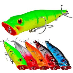 Leurre de pêche flottant de qualité supérieure, 12 g, design imprimé, pour la pêche en lac, en rivière et en ruisseau, ciblant le poisson-chat et le brochet, en plastique ABS rigide - Product Image 1