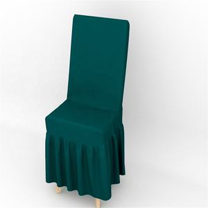 חדש סגנון ספנדקס פוליאסטר כותנה מפעל ישיר מכירה זול קישוט מלון אירוע חתונת יו"ר כיסוי - Product Image 5