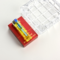 Briquet jetable électrique HP-128 en plastique AS/ABS à faible MOQ avec flamme, caoutchouc transparent, 2000 briquets avec impression personnalisée