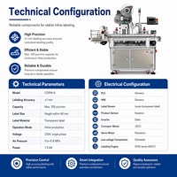 Machine d'étiquetage automatique de manuels d'instructions de haute précision SKILT, moteur PLC pour les produits en papier plié et les prospectus plats