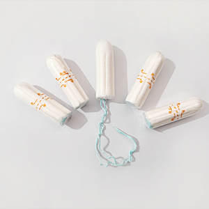 Grosir tampon pembersih vagina label pribadi mutiara Yoni tampon organik dengan aplikator - Product Image 5