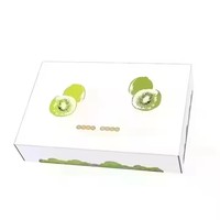 Boîte d'emballage de fruits écologique en gros avec couvercle coloré et boîte inférieure