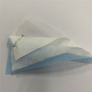 Filtre en coton non tissé 74x61mm, protection contre la poussière et les gaz nocifs, matériau filtrant pour respirateur jetable - Product Image 3