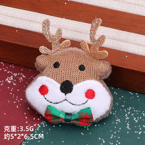 Rumah PLANET baru mainan mewah natal anjing Elk pohon Natal menghilangkan depresi gigi Gerinda perlengkapan anjing mewah pendek + PP - Product Image 5