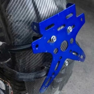 Motosiklet Modifikasyonu Plakalık Tutucu Alüminyum Alaşımlı Plakalık Tutucu Ayarlanabilir Hareketli Kırlangıç ​​Kuyruğu - Product Image 3