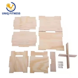 Cajas de madera Plio plyométricas tres en uno <span class=keywords><strong>UNIQ</strong></span> - Product Image 5