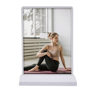 Portable A4/A5 Double-Sided <b>LED</b> Rechargeable <b>Light</b> <b>Box</b> Advertising Display Board <b>Light</b> <b>Box</b> - Product Image 1