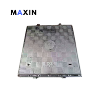 Couvercle de manhole en fonte ductile D400 pour drainage routier robuste, conception personnalisée, prix compétitif, services de fonderie professionnelle