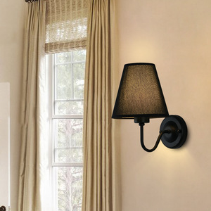 Lampada da parete per camera da letto, stile americano, per hotel, corridoio e passaggio, a LED, con controllo vocale - Product Image 2