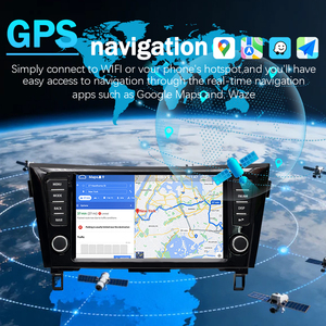<span class=keywords><strong>Radio</strong></span> para Auto Nissan X-Trail Qashqai J11 9" (2014-2016), con CarPlay Inalámbrico y Android Auto, Reproductor Multimedia, WiFi, BT, DSP - Product Image 4