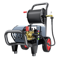 Nettoyeur haute pression électrique 3000W 150 bars pour voiture, avec tête métallique et enrouleur, nouvelle génération
