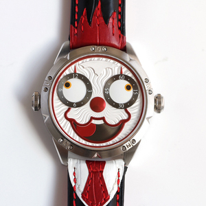 Montre mécanique 42MM luxe nouveau cadran Joker automatique pour hommes montre saphir cristal verre bracelet en cuir style d'affaires - Product Image 4