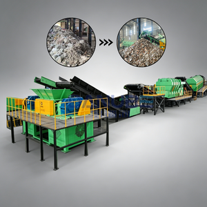 Système de tri des déchets ménagers, séparateur par aéroséparation, machine de recyclage des déchets, usine de traitement des déchets - Product Image 1