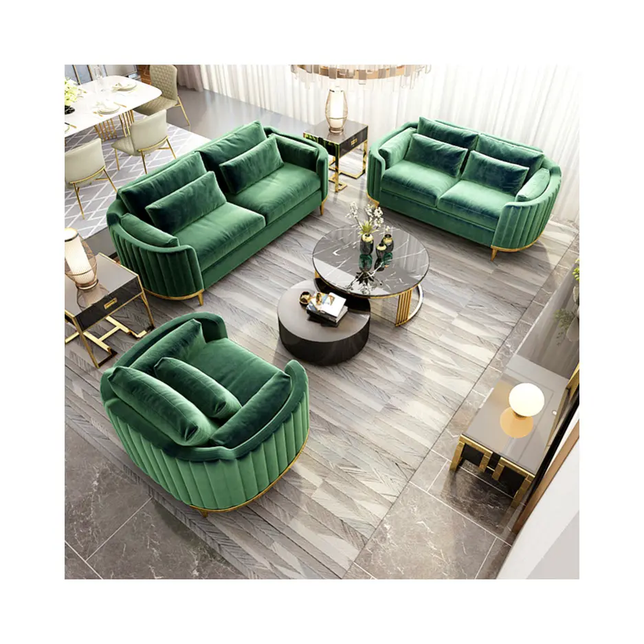 Wholesale Fashion Creative High Quality Sectional Sofa Nordic light luxury Popular Sofa Set Furniture