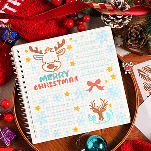 Feuilles <span class=keywords><strong>de</strong></span> pochoir en mylar <span class=keywords><strong>pour</strong></span> scrapbooking, pochoir réutilisable en plastique <span class=keywords><strong>de</strong></span> noël flexible <span class=keywords><strong>pour</strong></span> peinture et dessin - Product Image 2