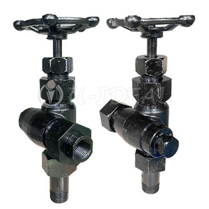 Manomètre tubulaire à commande manuelle OEM, robinet de niveau pour liquide, verre forgé WCB, robinets de qualité, robinets de niveau - Type <span class=keywords><strong>d</strong></span>écalé - Product Image 3