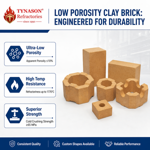 Ladrillos Refractarios de Arcilla de Baja Porosidad, Resistentes al Fuego, <span class=keywords><strong>Precio</strong></span> de Fábrica, Ladrillos de Arcilla OEM para Chimenea - Product Image 1