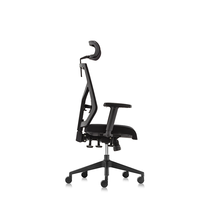 Chaise de bureau moderne réglable à dossier haut en maille avec protection lombaire pour salles de conférence des employés