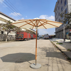 JXT <span class=keywords><strong>sol</strong></span> fuerte grano <span class=keywords><strong>de</strong></span> madera blanca café al aire libre restaurante paraguas Bistro <span class=keywords><strong>cerveza</strong></span> paraguas playa jardín sombrilla - Product Image 4