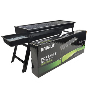 Tùy Chỉnh Dễ Dàng Lắp Ráp Gấp Cắm Trại Di Động Ngoài Trời Than Có Thể Gập Lại Ráp BBQ Nướng - Product Image 5