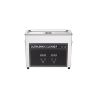 Pembersih Ultrasonik Profesional 4.5L Baru 180W Layar Digital Pembersih Air Dingin Tangki Kaca/Keramik/Logam untuk Jam Tangan Pisau Cukur