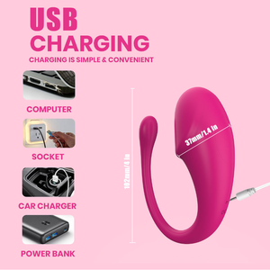 Hot Selling APP <b>Remote</b> <b>Control</b> G-spot Panty <b>Vibrator</b> Clit Stimulator Wearable Sex Toy for Woman Couples Kegel Ball USB Charge% - Product Image 6