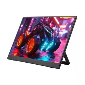 Nouvelle technologie Écran LCD IPS Full HD 15,6 pouces 1920x1080 Écran tactile vidéo pour appuie-tête de voiture Moniteur <span class=keywords><strong>portable</strong></span> Type <span class=keywords><strong>C</strong></span> <span class=keywords><strong>USB</strong></span> - Product Image 5