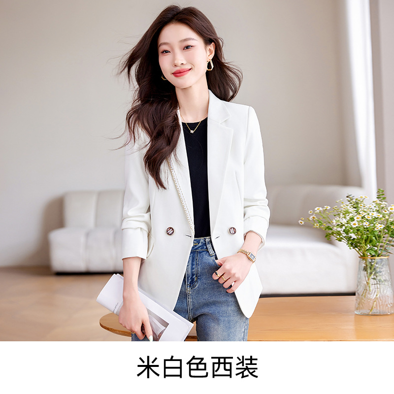 off-white suit